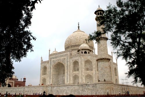 Taj Mahal, Mauzoliejus, Marmuras, Balta, Architektūra, Istorinis, Orientyras, Kapas, Kultūra, Bokštas, Struktūra, Asija, Indija, Pastatas