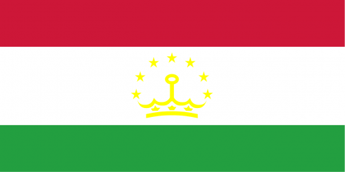 Tajikistanas, Vėliava, Nacionalinis, Šalis, Simbolis, Tauta, Ženklas, Nemokama Vektorinė Grafika