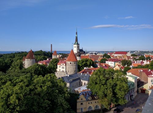Tallinn, Estonia, Bažnyčia, Istoriškai, Bokštas, Baltijos Valstybės, Turizmas, Architektūra, Senamiestis