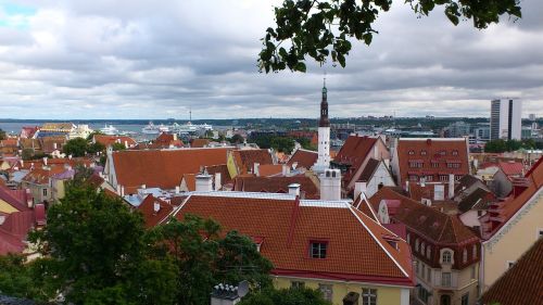 Tallinn, Miestas, Uostas, Estonia, Istorinis