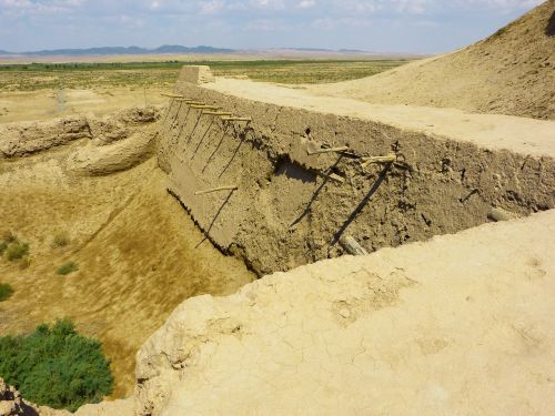 Tamanna Kala, Tvirtovė, Senas, Dykuma, Bukhara, Uzbekistanas