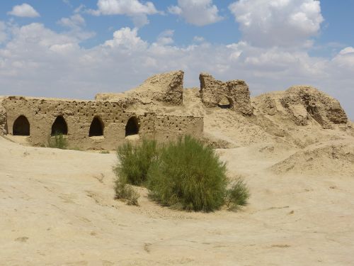 Tamanna Kala, Tvirtovė, Senas, Dykuma, Bukhara, Uzbekistanas