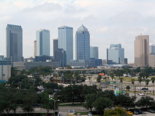 Tampa, Panorama, Florida, Miestas, Miesto Panorama