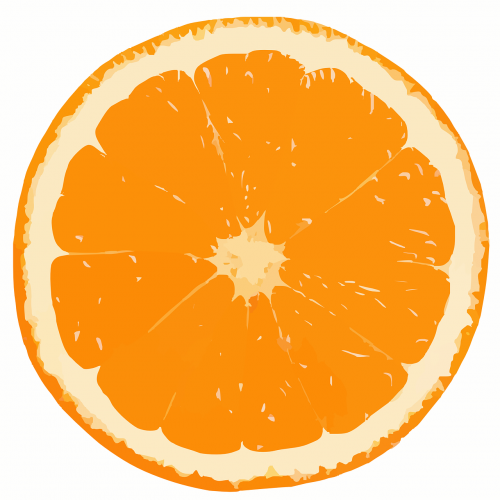 Mandarinas, Oranžinė, Maistas, Vaisiai, Apvalus, Klementinas, Nemokama Vektorinė Grafika