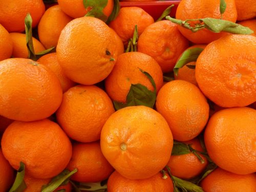 Mandarinai, Oranžinė, Vaisiai