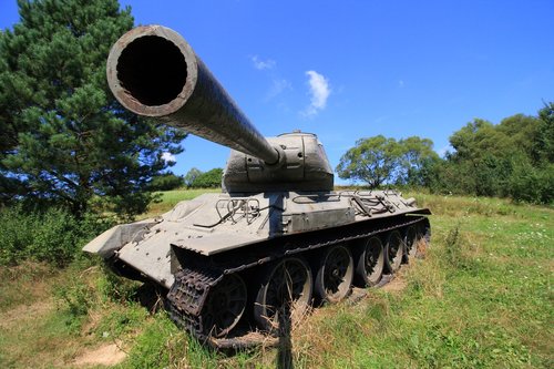 Bakas,  Pagrindinis Kovinė Tankas,  Karas,  Slovakija,  Paminklas,  T-34