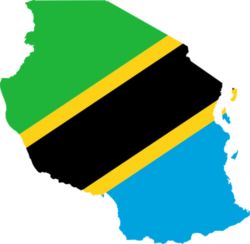 Tanzanija, Vėliava, Žemėlapis, Geografija, Kontūrai, Afrika, Šalis, Tauta, Sienos, Svg, Figūra, Nemokama Vektorinė Grafika