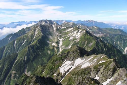 Tatejama, Toyama, Alpinizmas, Šiaurės Alpės