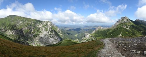 Tatry, Kalnai, Aukštas Tatras, Kraštovaizdis, Lenkija, Nacionalinis Parkas, Gamta, Žygių Takas, Supa Gamta