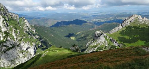 Tatry, Kalnai, Takas Raudonose Smailėse, Aukštas Tatras, Kraštovaizdis, Gamta, Lenkija