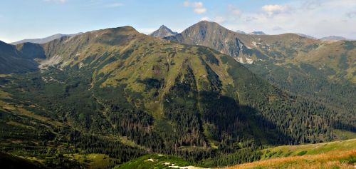 Tatry, Kalnai, Kraštovaizdis, Lenkija, Gamta