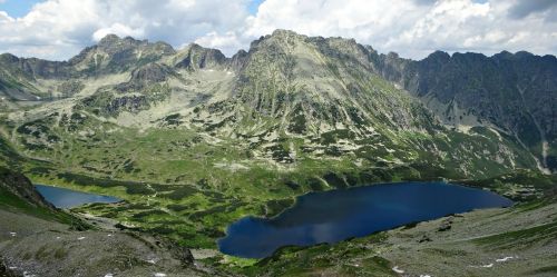 Tatry, Kalnai, Aukštas Tatras, Kraštovaizdis, Gamta, Lenkija, Viršūnės, Turizmas