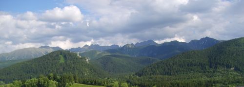 Tatry, Palaidotas, Kraštovaizdis, Lenkų Tatros, Panorama, Kalnai, Vaizdas