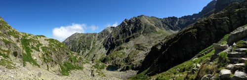 Tatry, Kalnai, Aukštas Tatras, Kraštovaizdis, Gamta, Vaizdas Iš Viršaus, Lenkija, Kalnų Grožis, Nacionalinis Parkas, Žygiai, Panorama