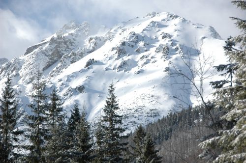 Tatry, Gerlach, Žiema