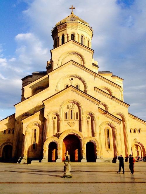 Tbilisis, Gruzija, Ortodoksas, Katedra, Bažnyčia, Orientyras, Architektūra