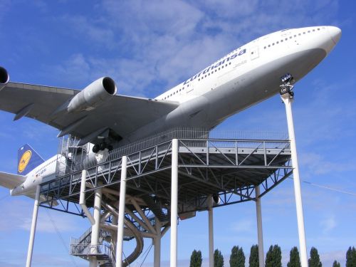 Technik Museum Speyer, Lufthansa, Jumbo Jet, Orlaivis, Aviacija