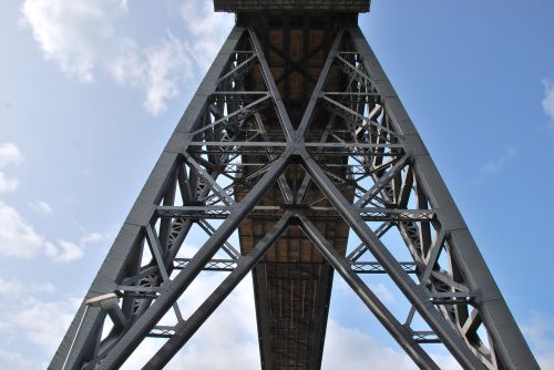 Technologija, Architektūra, Pastatas, Plieno Konstrukcija, Statika, Geležinkelio Tiltas, Rendsburg