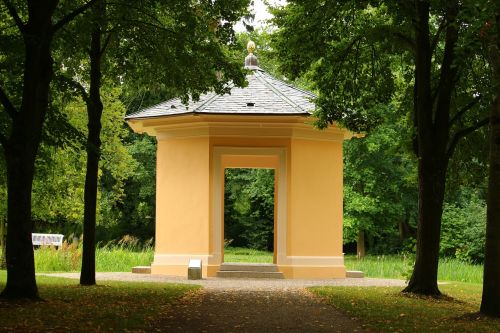 Teepavillion, Pastatas, Paviljonas, Ludwigslust-Parchim, Pilies Parkas, Schlossgarten