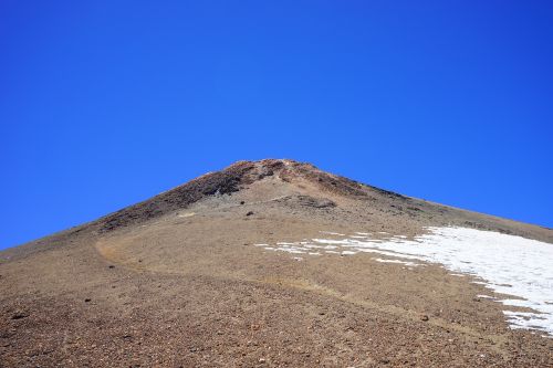 Teide, Pico Del Teide, Aukščiausiojo Lygio Susitikimas, Vulkanas, Vulkano Viršūnių Susitikimas, Pakilti, Toli, Kelias, Takas, Bimssteinfeld, Teyde, Teide Nacionalinis Parkas, Tenerifė, Kanarų Salos