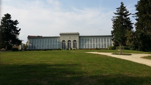 Telč,  Čekija,  Unesco,  Parkas,  Chateau,  Šiltnamis