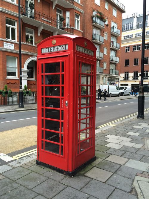 Telefono Būdelė, Telefonas, Londonas