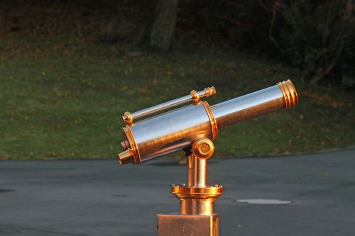 Teleskopas, Vaizdas, Sidabras, Žiūronai, Požiūris, Platus, Nerūdijantis Plienas, Optika