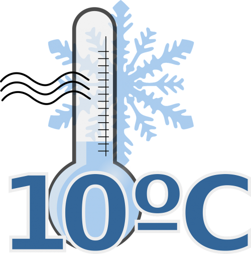 Temperatūra, Termometras, Šaltas, Žiema, Užšaldymas, Nemokama Vektorinė Grafika
