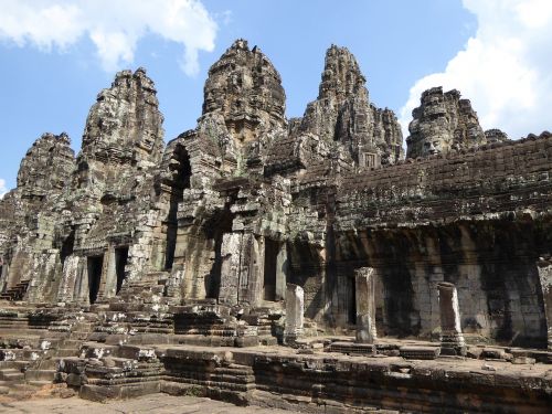 Šventykla, Kambodža, Architektūra, Sugadinti, Angkor Wat
