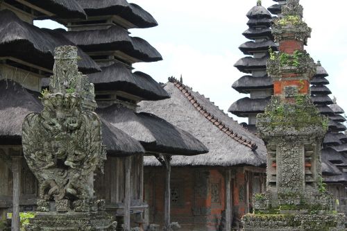 Šventykla, Bali, Indonezija, Hindu, Architektūra, Statula