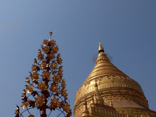 Šventykla, Budizmas, Religija, Kupolas, Rytas, Mianmaras