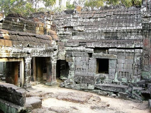 Šventykla, Religija, Kambodža, Angkor Wat, Pasibaigė