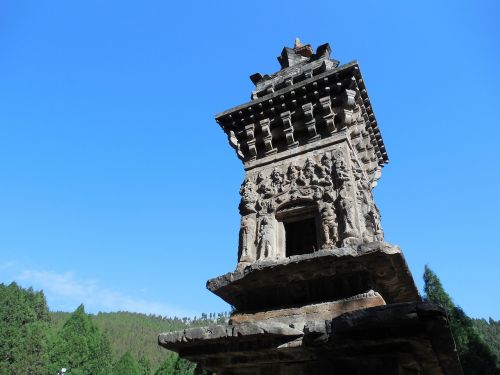 Šventykla, Pagoda, Budistinis, Architektūra, Istorija, Griuvėsiai, Senovės, Kinija, Kultūra