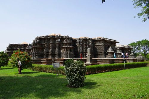 Šventykla, Hindu, Halebidu, Hoysala Architektūra, Religija, Hoysaleswara Šventykla, Kedareshwar, Halebeedu, Hassan, Karnataka, Indija