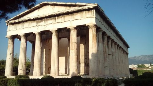 Šventykla Hefėjos, Senoji Agora, Thissio, Athena