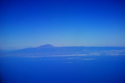 Tenerifė, Teide, Kalnas, Vulkanas, Pico Del Teide, El Teide, Kanarų Salos, Ispanija, Sala, Skristi, Oro Vaizdas