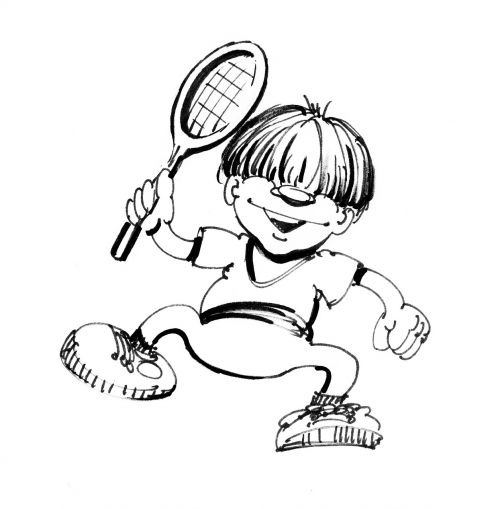 Tenisas, Berniukas, Sportas
