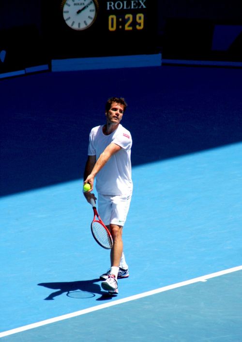 Tenisas, Tommy Haas, Australian Open 2012, Melburnas, Lazdelės Lauro Arena, Premija, Žaisti Tenisą, Varzybos, Dinamika