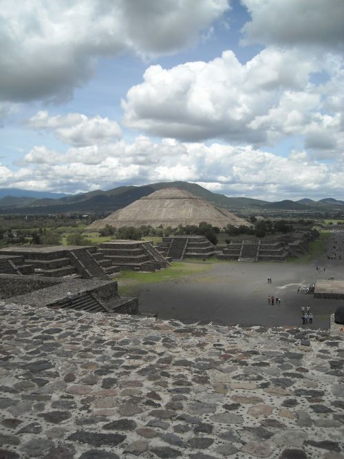 Teotihuacanas, Piramidės, Meksika