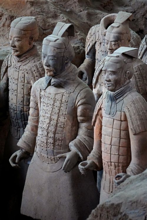 Terakotos Armijos, Terakotos Kariai, Terakota, Xian, Kinija, Skulptūra