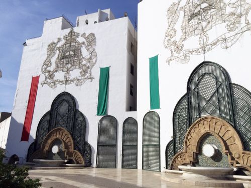 Tetuanas, Marokas, Fasadas, Karališkasis Rūmai