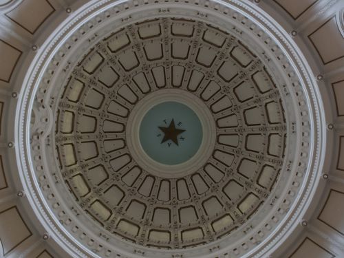 Texas, Žvaigždė, Capitol, Kupolas, Vienišas, Architektūra, Pastatas