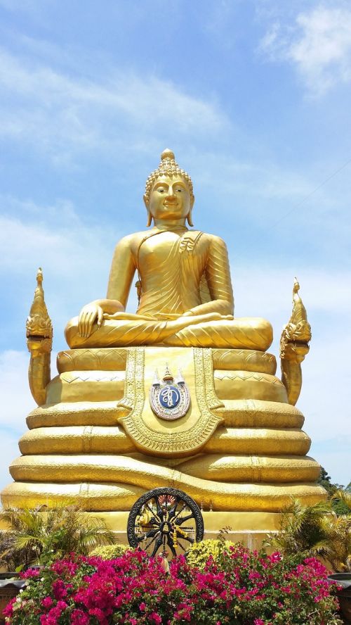 Tailandas, Buda, Statula, Buddist, Asian, Phuket