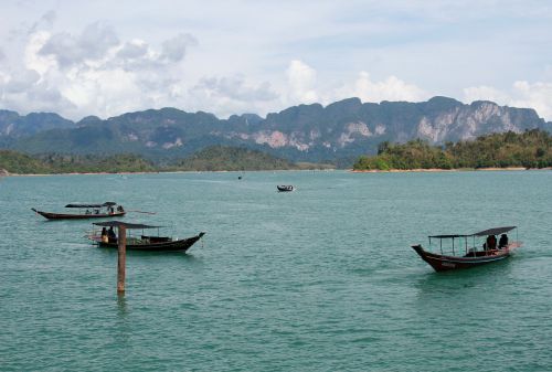 Tailandas, Džiunglės, Tajų, Backpacker, Rasti Underwaygs, Ežeras