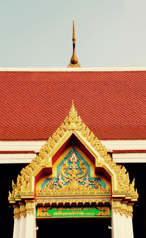 Tailandas, Bangkokas, Šventykla, Stogas, Asija, Rūmai, Pastatas, Architektūra, Tajų, Į Pietryčius, Budizmas, Karališkasis Rūmai, Spalvinga, Apdaila, Ornamentas