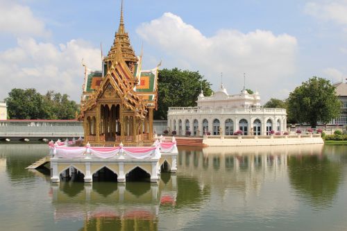 Tailandas, Ayutthaya, Bang Pa In, Istorinis, Orientyras, Paveldas, Parkas