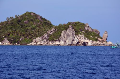 Tailandas, Jūra, Kraštovaizdis, Koh Tao