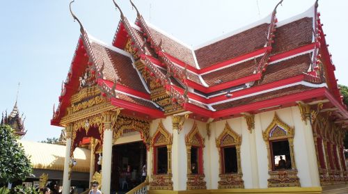 Tailandas, Budizmo Šventykla, Hua Hin, Vienuolynas
