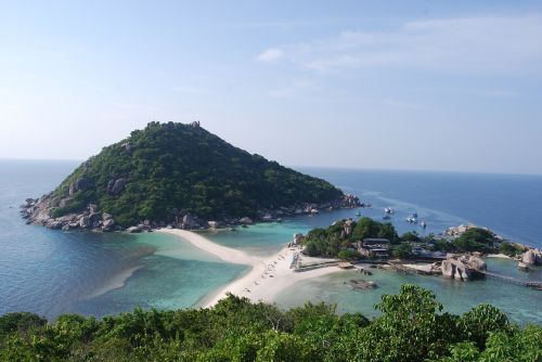 Tailandas, Nangjuano Sala, Sala, Jūra, Papludimys