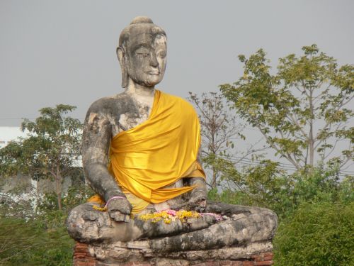 Tailandas, Sukhotai, Buda, Religija, Paminklas, Ramybė, Malda, Budizmas